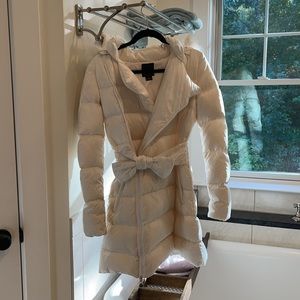 Soft Marciano White puffer winter coat M